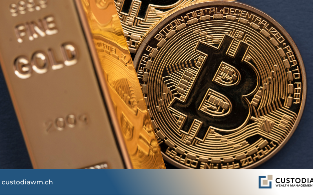 Physical gold and digital gold